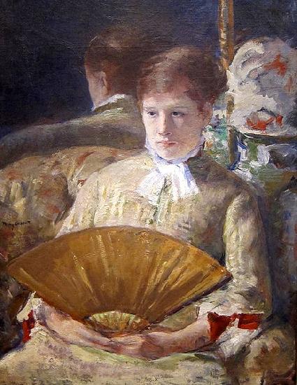 Mary Cassatt Miss Mary Ellison oil painting image